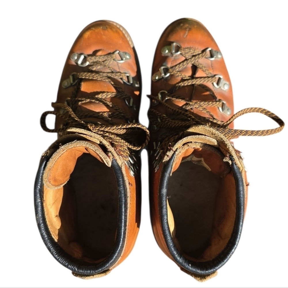 Vintage Red Wing Irish Setter Brown Leather Hiking Boots 7.5 - Picture 7 of 8